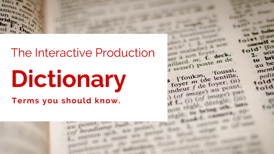 Interactive Production Dictionary